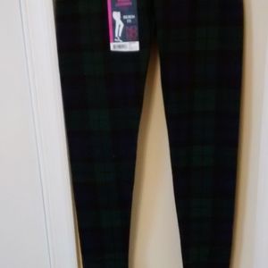 NWT Watchplaid Leggings